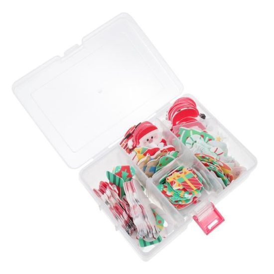 300 Christmas Edible Wafer Wafer Emestible Noël Pany Party Cake Santa