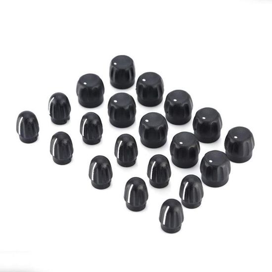 10 Pairs Commande De Volume Et Sélecteur De Canaux Talkie Walkie Pour