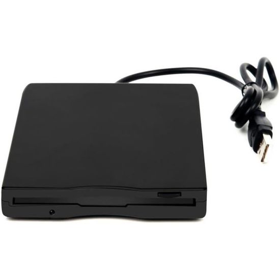 Lecteur Disquette USB Externe 3,5" - Pour Récupérer Anciennes Disquettes Sur PC Windows / XP / 10