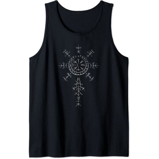 Boussole Vegvisir Symbole Viking - Débardeur Classique Rune Nordique