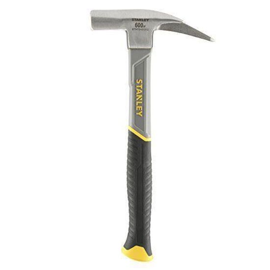 Massette Stanley STHT0-54126 - Manche Fibre De Verre Large, Tête Liée Epoxy, Jaune/noir | Pour Travaux De Force