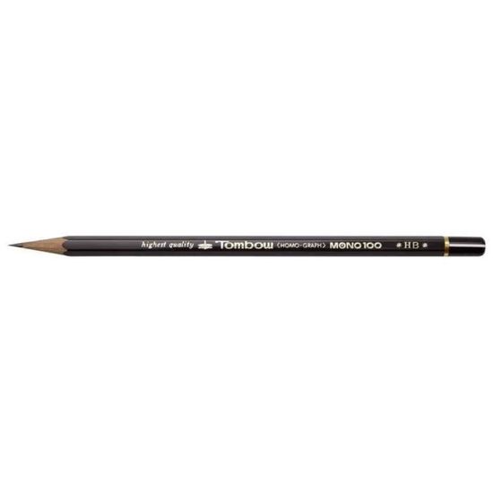 Crayon graphite haute qualité mono 100 4b lot de 6