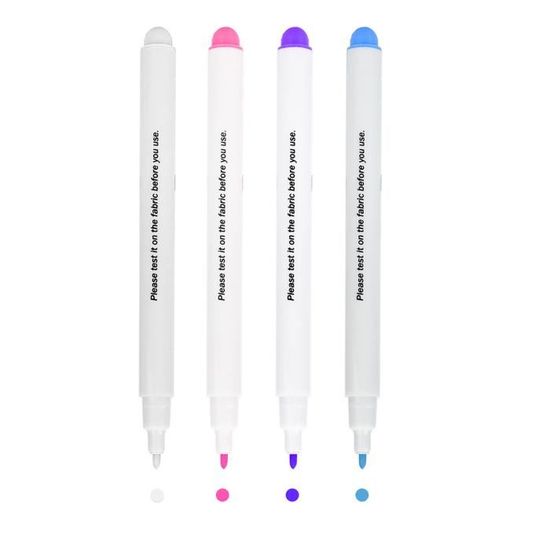 Stylo de marquage pour tissu, effaçable à l