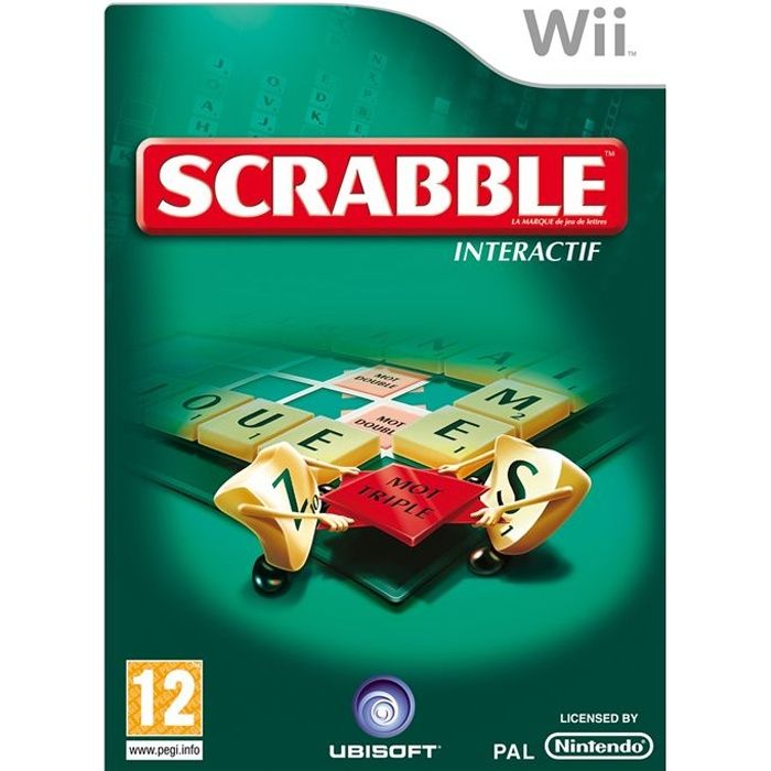 SCRABBLE Intéractif / JEU POUR CONSOLE NINTENDO Wi