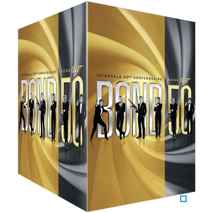 Coffret Dvd James Bond 007 L Intégrale Des 22 Films COFFRET JAMES BOND - Cdiscount DVD