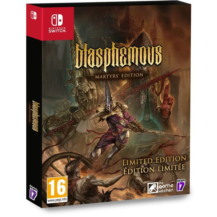 Blasphemous - Jeu Nintendo Switch - Martyrs Edition