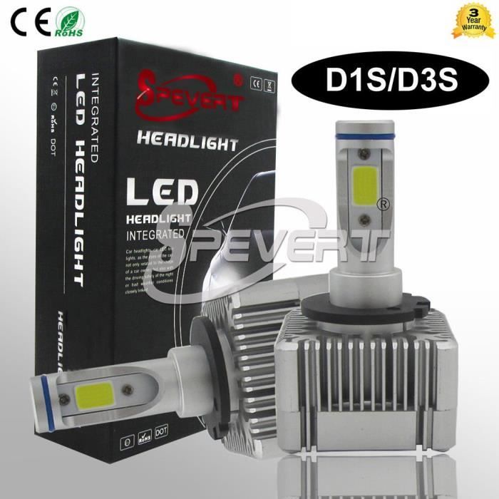 110W 26000LM D1S D3S Kit de conversion de phare à LED de voiture Lampes à lampes légères Remplacer Xenon HID