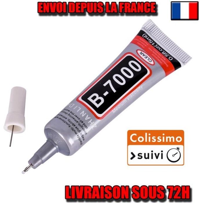 Colle , Glue B7000 , 15 ml pour chassis smartphone / tablette , vitre tactile