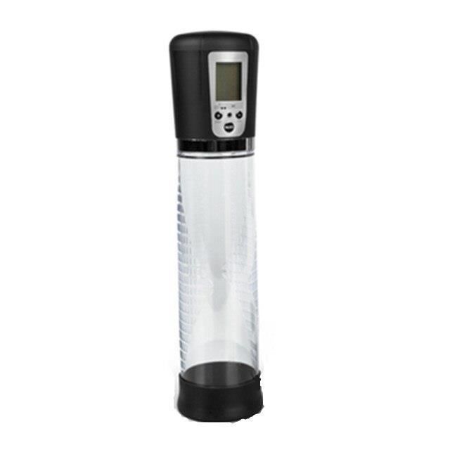 Pompe à vide de pénis masculin avec montre agrandissement de pénis Extender formateur accessoires érection - Type Chargeable