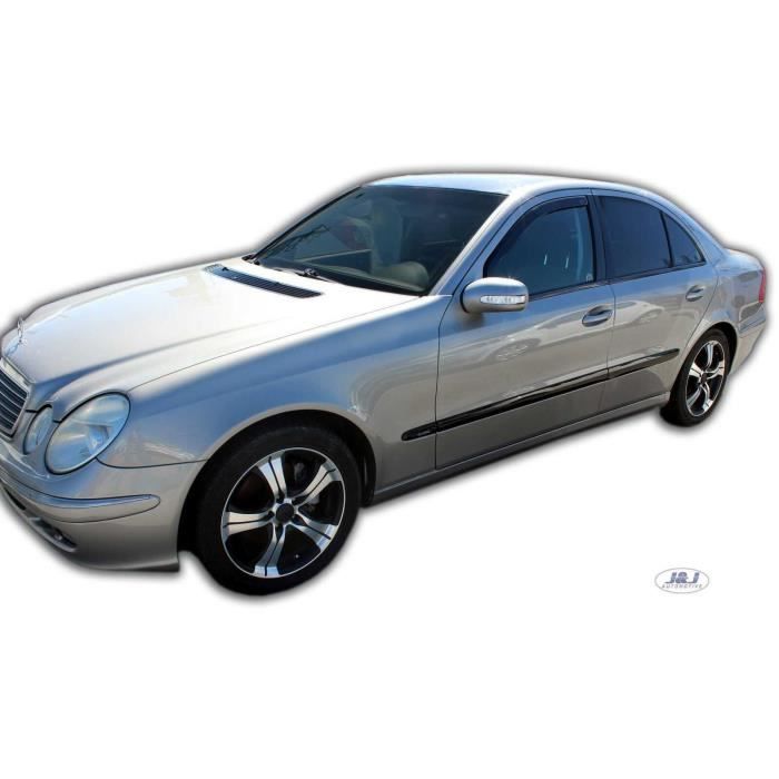 - Deflecteurs d'Air déflecteurs de vent Compatible avec Mercedes E W211 4/5 Portes 2002- 2008 2 pièces