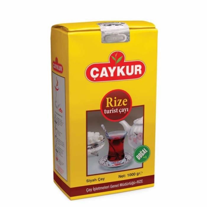 Thé noir turc Rize Turist CAYKUR 200 gr Root > Accueil > Alimentation > Thés, Cafés, Tisanes Et Infusions