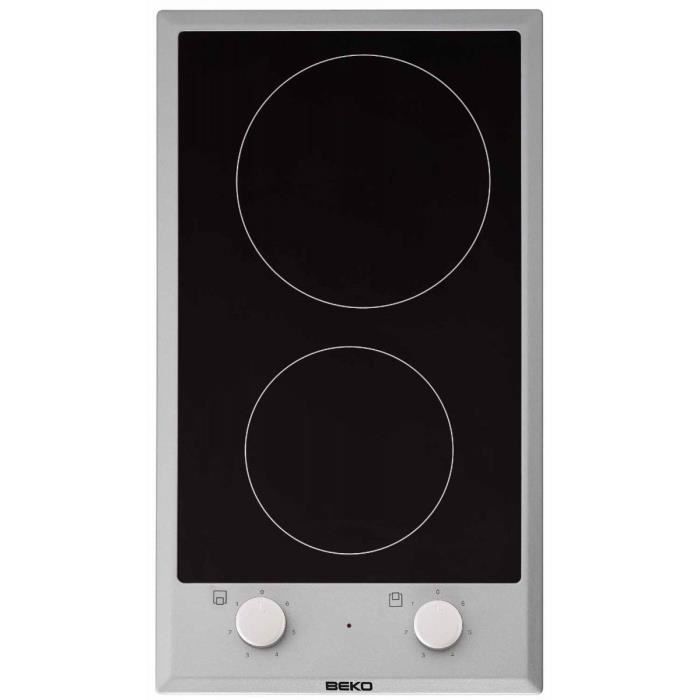 BEKO Table de Cuisson Encastrable Plaques Vitrocéramique 2 Foyers