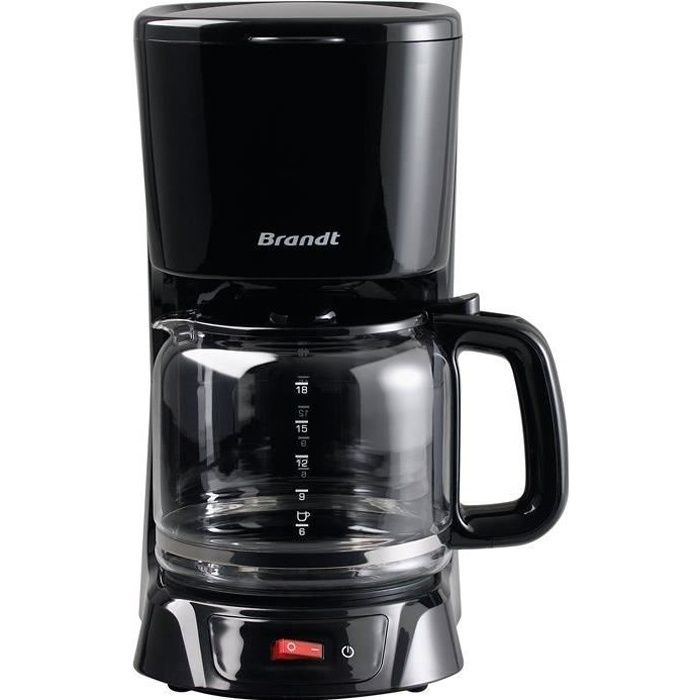 Cafetière filtre 18T noir 1000W