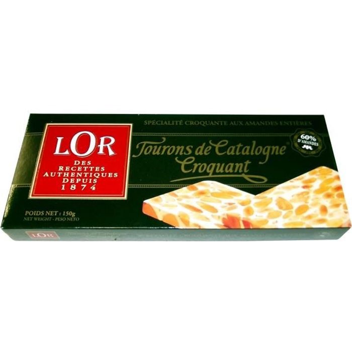 Touron croquant aux amandes 150 gr