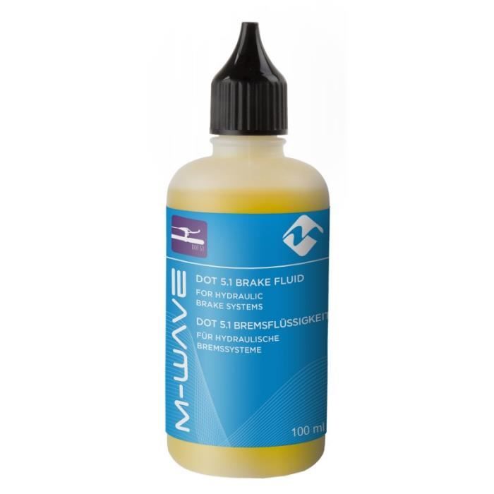 LIQUIDE DE FREIN HYDRAULIQUE VELO VTT DOT 5,1 CONTENANCE 100mL DISQUE PURGE HUILE ELECTRIQUE