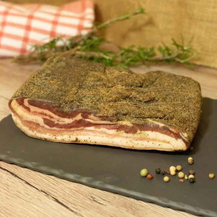 2 Quarts de poitrine de porc plate - 2x600g - France