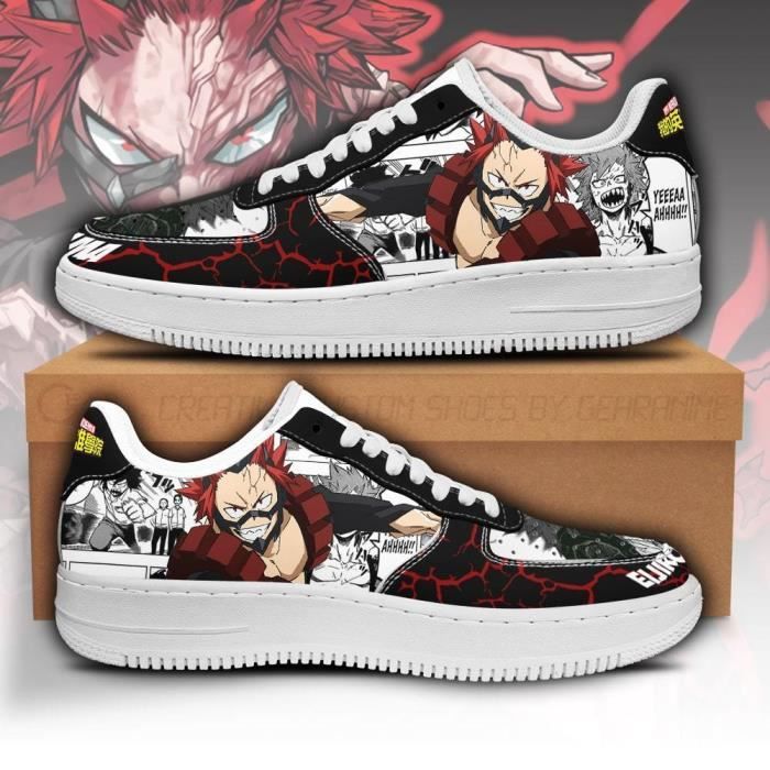 Baskets Anime My Hero Academia Eijirou Kirishima Chaussures de course pour Homme Femme