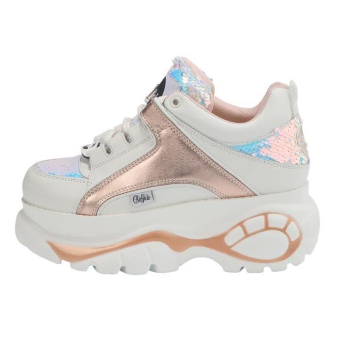 Baskets femme Buffalo London 1339-14 2.0 - white/mermaid - 40