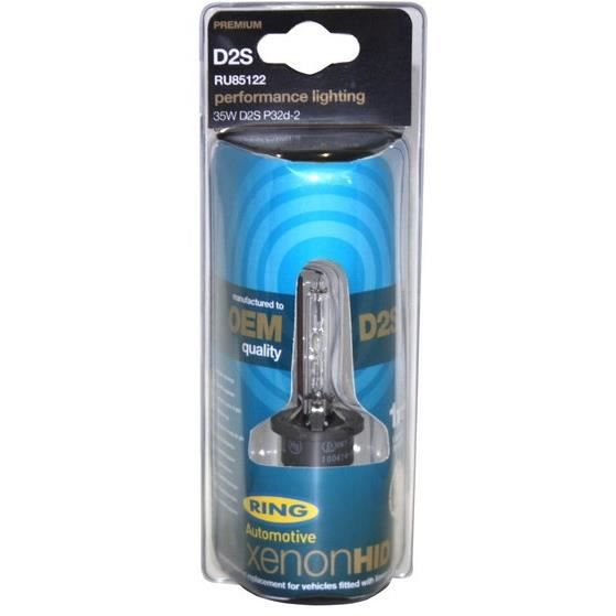 RING Ampoule à Décharge D2S 4100K - 85V - 35W