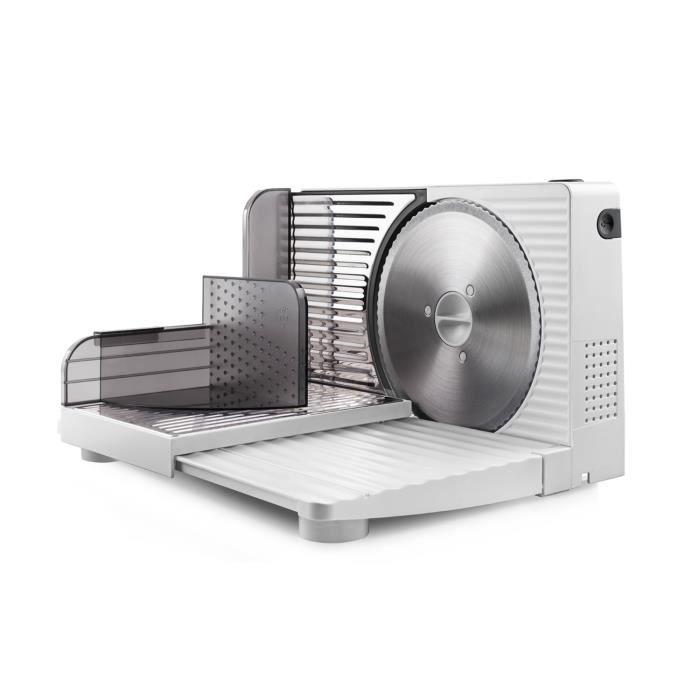Trancheuse de viande Taurus CutMaster Compact Ø 17 cm 100W Blanc