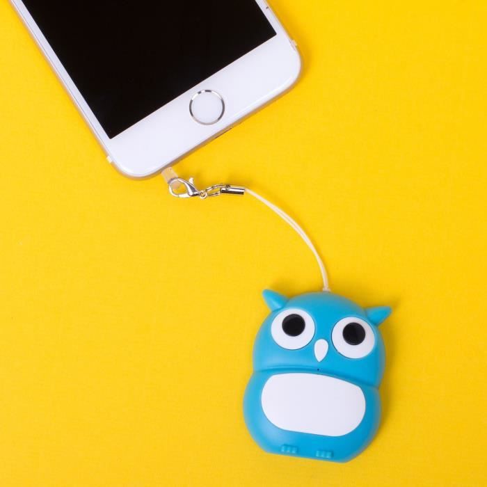 SWIPE Mini Haut-Parleur Chouette - Bleu