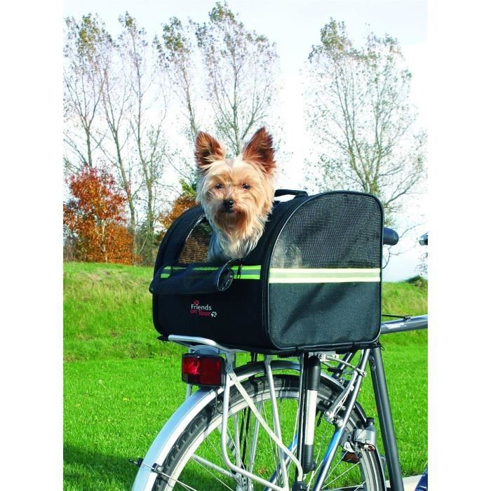 TRIXIE Biker-Bag Sac transport chien 35×28×29cm