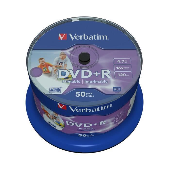 Verbatim - 50 x DVD+R imprimable