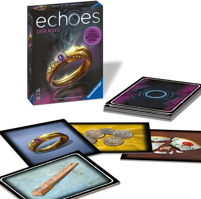 Ravensburger Echoes Le Cocktail - Gioco Di Indagine Audio Con App - 1-4 Giocatori, 14+ Anni - Esperienza Investigativa Da Tavolo - 4