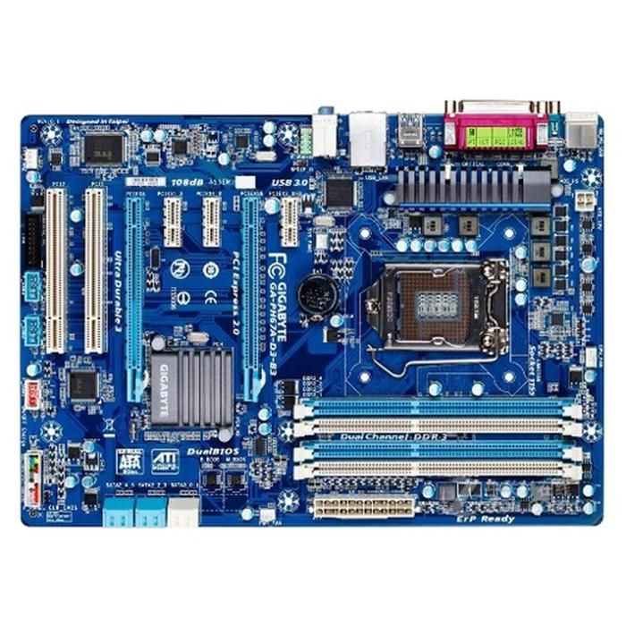 Carte mère GIGABYTE GA-PH67A-D3-B3 Intel H67 Socket LGA1155 4xDDR3 SDRAM 32GB ATX - Gigabyte