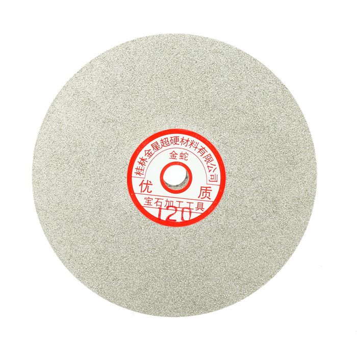 200mm Grain 60 8" Revêtement Diamant Plat Tour Roue Disque Disque