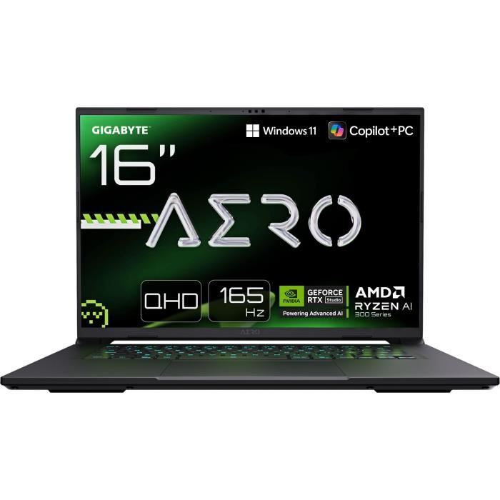 PC portable Gamer Gigabyte AERO X16 1WH93FRC94AH - vue 3