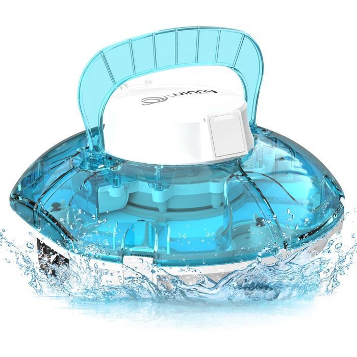 Robot &eacute;lectrique de piscine sans fil nettoyage des fonds WINNY 200 BLEU