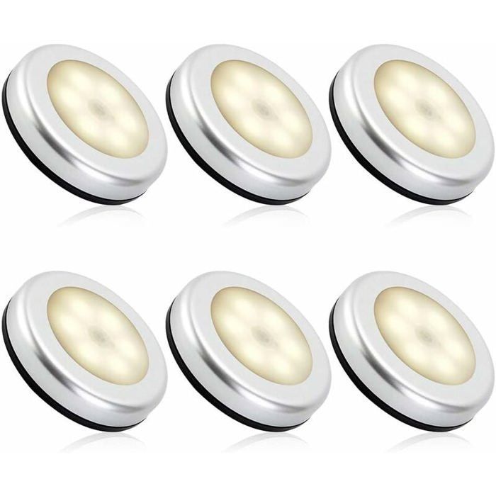 Veilleuse detecteur de mouvement intérieurlampe led detecteur de mouvement pile pour escaliers Eclairage LED Placard Armoire Cou