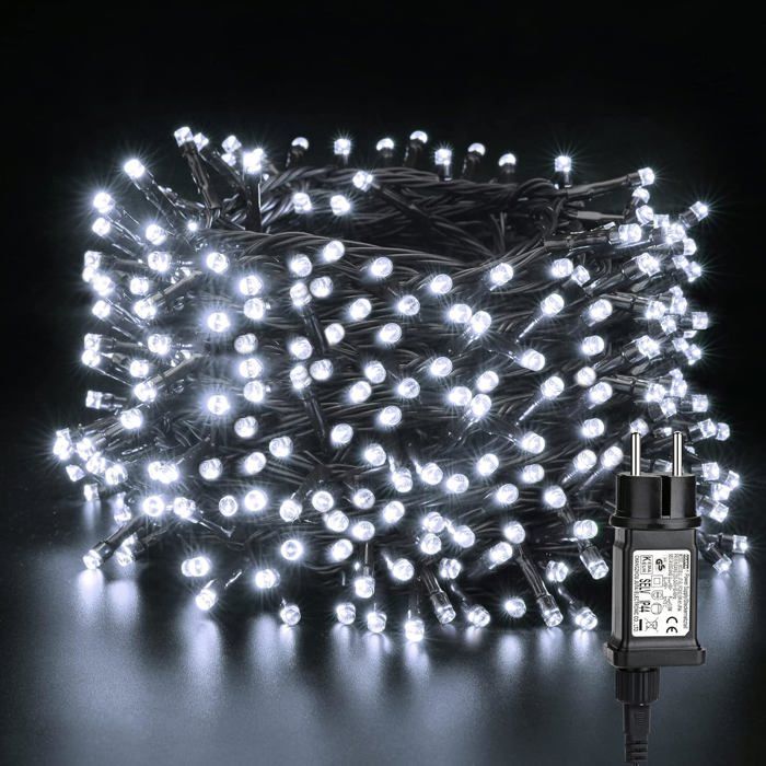 Guirlande Luineuse Sapin de Noël, 20 200 LED Extérieure, 8 odes
