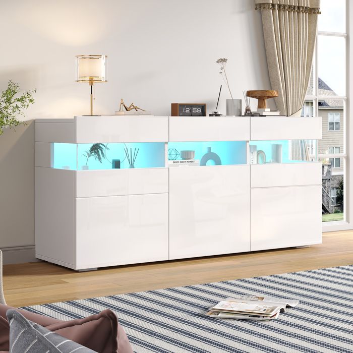 Sitemapcdatahttpsrfswindecoocombuffet Blanc Laque Led