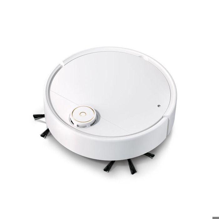 Aspirateur Robot Balayage Automatique Rechargeable Intelligent Nettoyage Maison Sol Tapis Programmable Ultra Silencieux