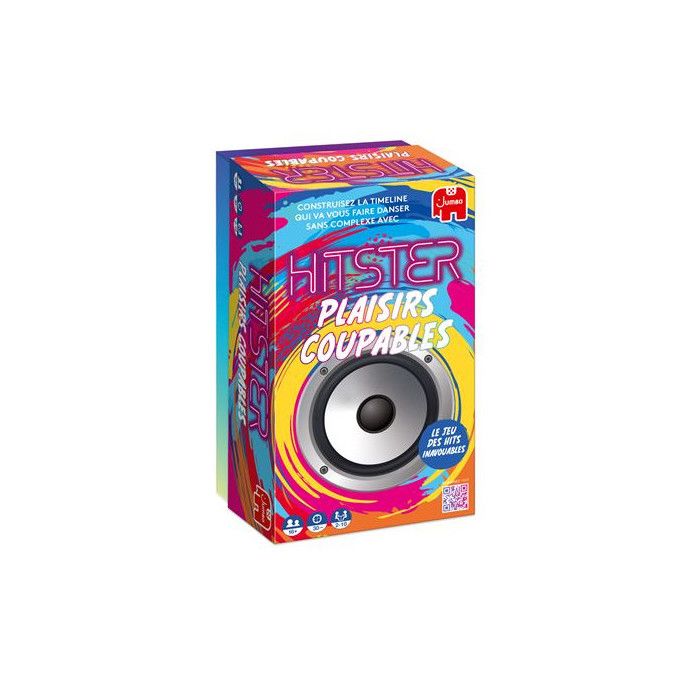 Jeu dambiance Jumbo Hitster Plaisirs Coupables