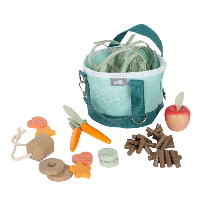 Set fourrage pour chevaux avec sac