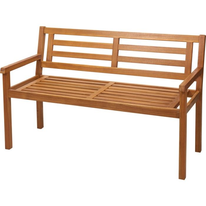 Banc de jardin 120 x 57 x 75 cm acacia - PROGARDEN Banc de jardin 120 x 57 x 75 cm acacia - PROGARDEN