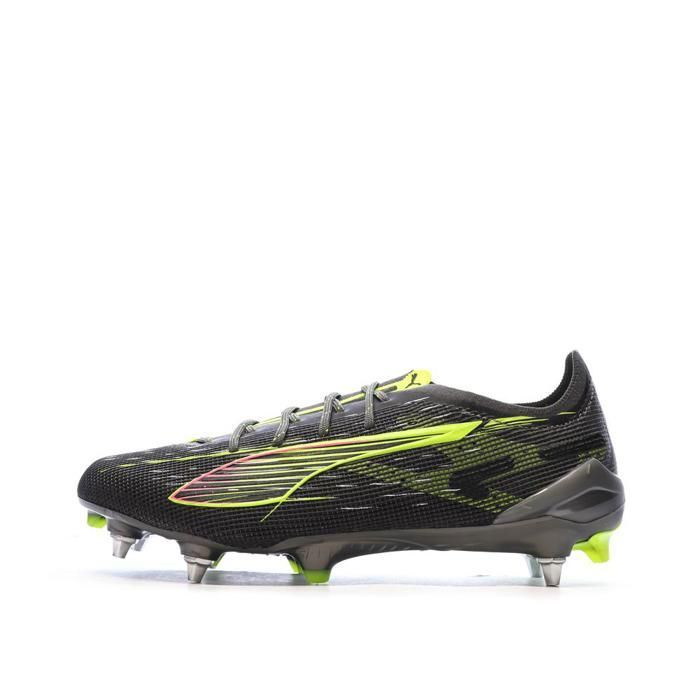 Chaussures de Foot Gris/Jaune Homme Puma Ultra 5 Ultimate MxSG