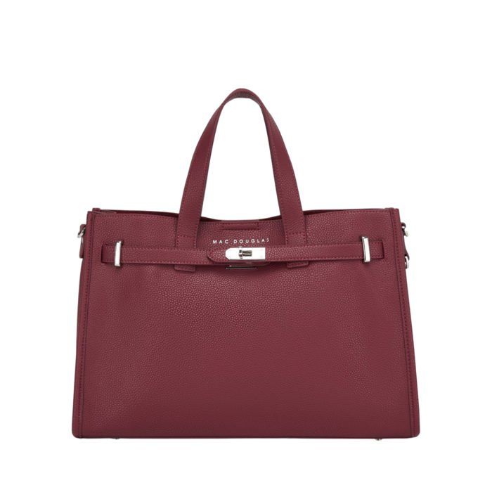 Mac Douglas Land Tote - Sac cabas Bordeaux TOTE-LAND-M-HL78 Mac Douglas Land Tote - Sac cabas Bordeaux TOTE-LAND-M-HL78
