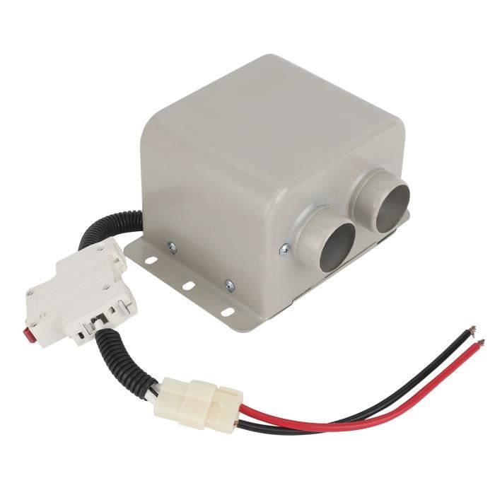 Chauffage Voiture 12V – 600W à 800W – 3 Sorties Air – Désembuage Rapide, Anti-givre – Compact Et Silencieux