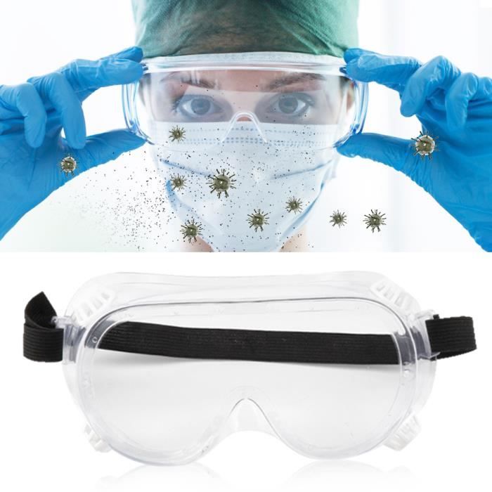 Lunettes De Protection Transparentes A L Epreuve De La Poussiere Anti Sable Pour La Protection Quotidienne Des Yeux Sec Achat Vente Lunettes De Protection Lunettes De Protection Tran Cdiscount