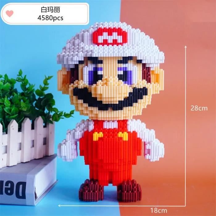 Grand Vaisseau Spatial Bowser avec Sons et Figurine Mario