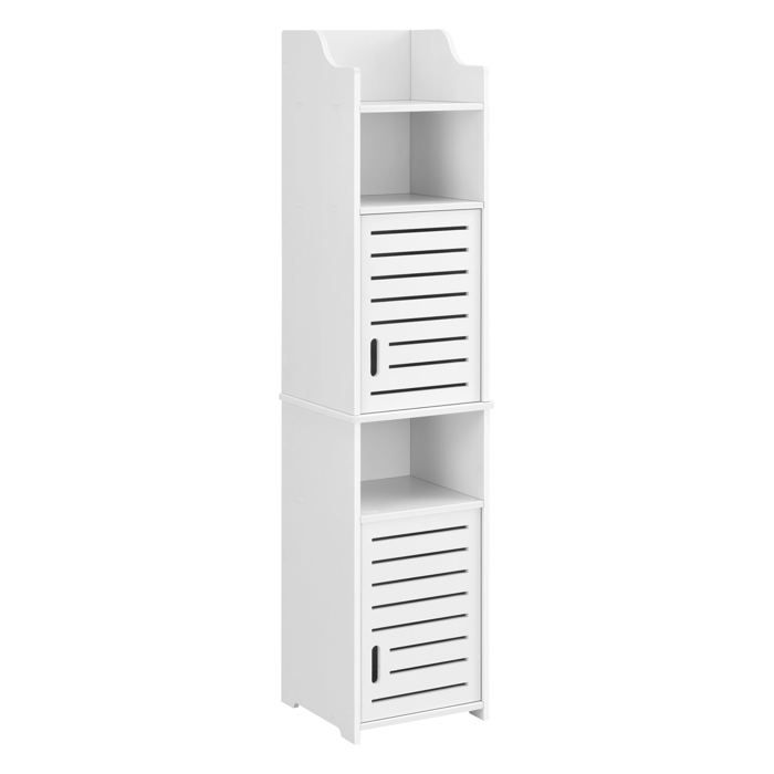 FORABAMB Meuble Colonne De Salle De Bain, Armoire Haute Cuisine Avec 3