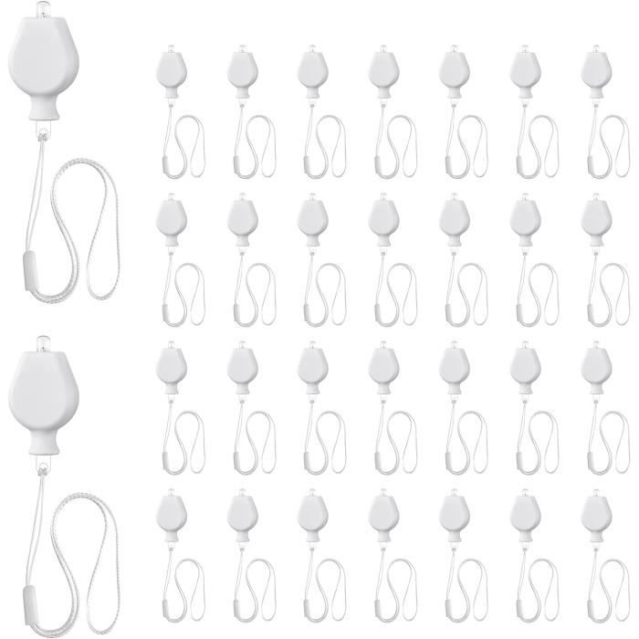 6 Bâtons Lanternes LED Pour Enfants - 30 Cm - Idéal Halloween Et Saint-Martin - Lumière Blanche Chaude