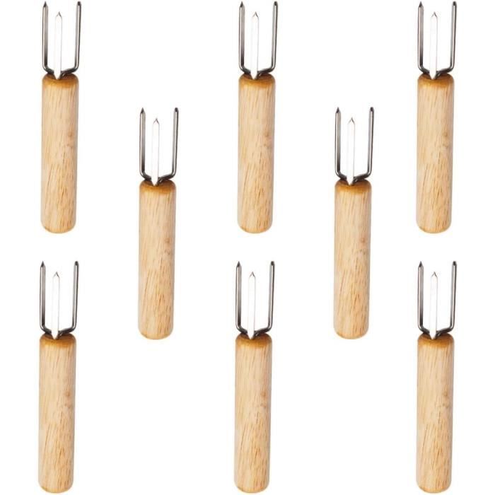 Mengyyshop Fourche à creuser de jardin poignée en YD Acier / bois de frêne 92431 - Jardin