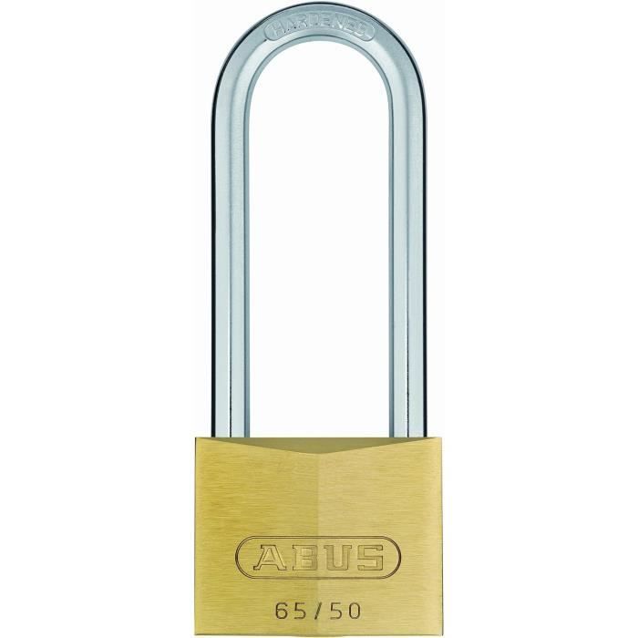Cadenas Compact à Câble Acier Inox - Anse Longue, 2 Clés, Sécurité Voyage Vélo Casier
