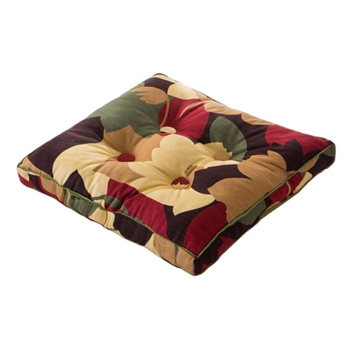Nation style Multicolor Coussins Chaise de bureau Pads (45 x 45 cm