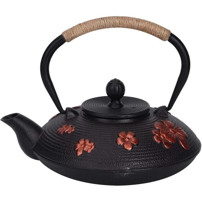 KOA Théière De Bouilloire En Fonte De Style Livré Avec Une Théière Crépine KA488 - Maison